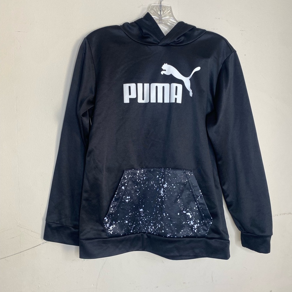Puma Black Apparel with Label Detail